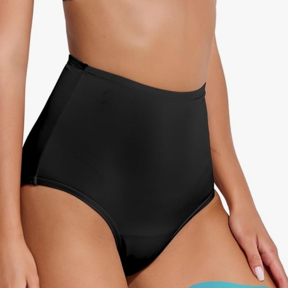High-Waisted Period Bikini Bottom